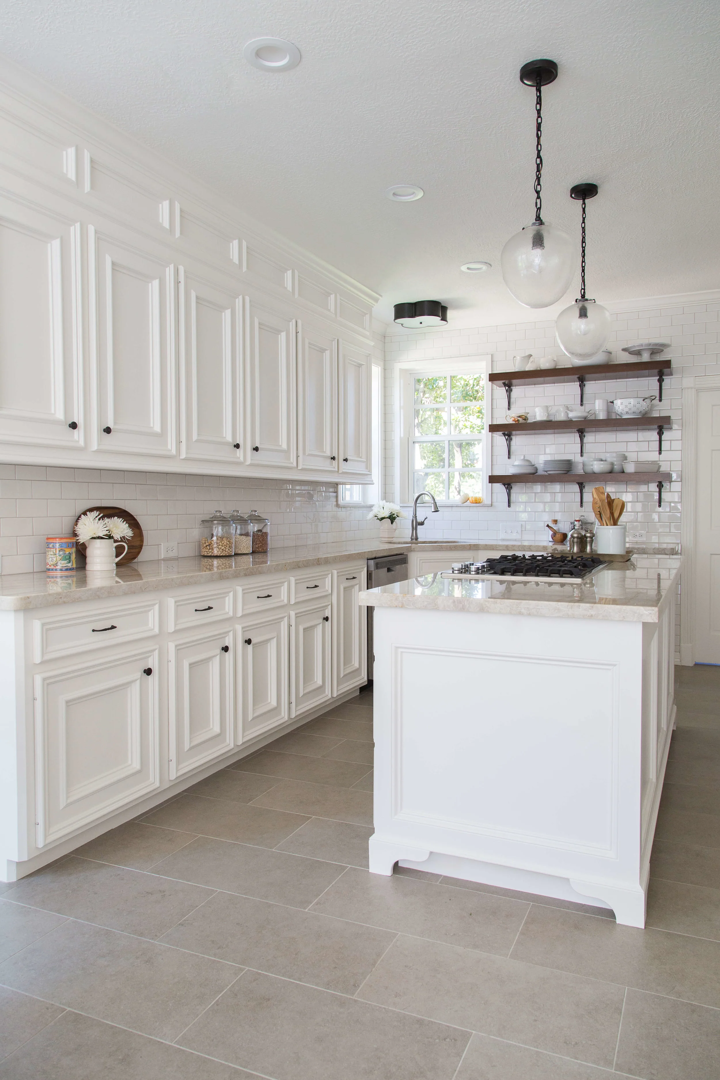 How many pendants should you hang above your kitchen island two